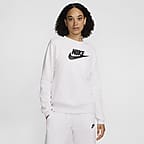 売れ筋商品|||ナイキ カットソー トップス レディース Sportswear Women's Club Fleece Loose Crewneck Sweatshirt Black/white Nike Sportswear Club Fleece Women's Loose Crew-Neck